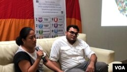 Bayron Estrada, estudiante nicaraguense excarcelado que denunció maltratos a miembros de comunidad gay en su país. Foto: Daliana Ocaña.