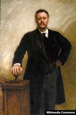 Theodore Roosevelt in 1903 by John Singer Sargent