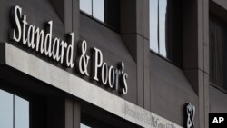 Kantor Standard & Poor's di kota New York, AS (foto: dok).