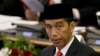 FILE - Indonesian President Joko "Jokowi" Widodo delivers his speech before Parliament members ahead of the country's Independence Day in Jakarta, Indonesia, Aug. 14, 2015.