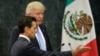 도널드 트럼프 미국 대통령이 지난 8월 대선 후보 당시 멕시코를 방문해 엔리크 페나 니에토 멕시코 대통령을 만났다.