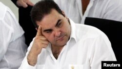 El expresidente salvadoreño Tony Saca fue detenido por presunta corrupción.