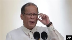 Le président philippin Benigno Aquino