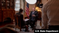 مصاحبه مایک پمپئو وزیر خارجه آمریکا با شبکه سی بی اس - ۲۴ آوریل ۲۰۱۹ 