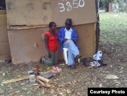 Some of the displaced people in Zimbabwe