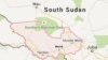 Map of Western Equatoria state in South Sudan, showing the town of Maridi, where violence has erupted. 