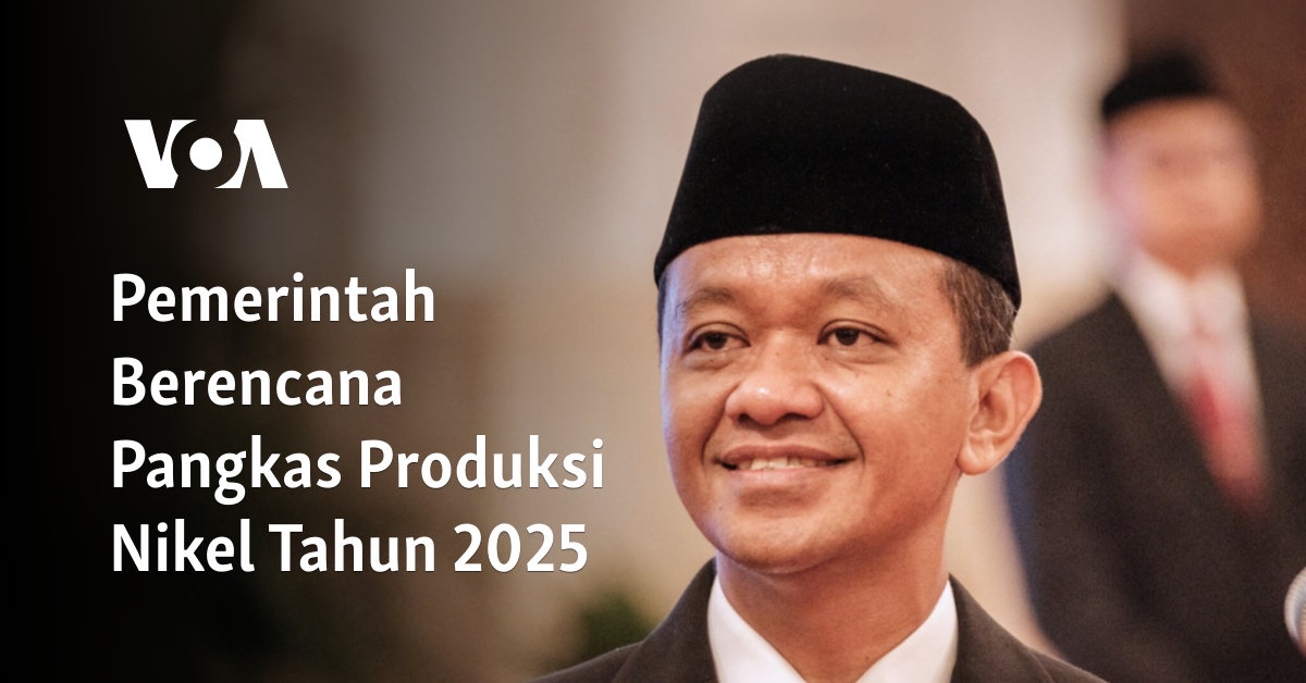 Pemerintah Berencana Pangkas Produksi Nikel Tahun 2025