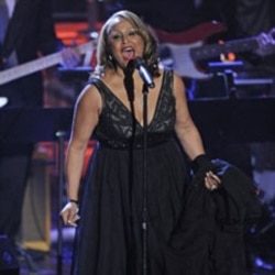 Darlene Love performs at the Rock and Roll Hall of Fame induction ceremony