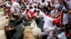 23 người bị thương trong lễ hội bò tót tại Tây Ban Nha