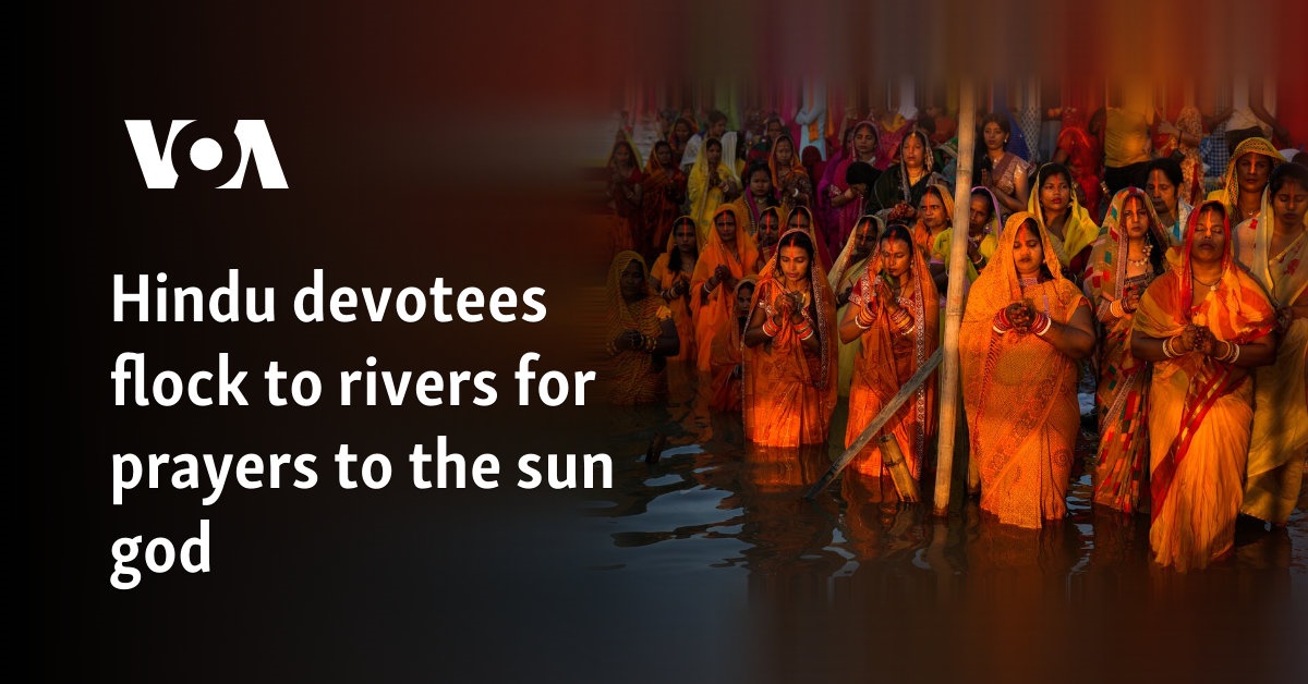 Chhath Puja Celebrations Go Global