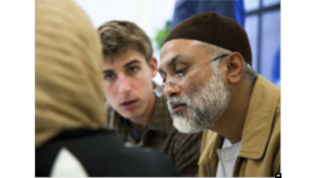 Zaytuna College is offering summer language classes in preparation for its official fall opening. (left to right) David Burkhart and Shahid Bhuihan