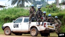 Beberapa anggota pasukan penjaga perdamaian PBB di Republik Demokratik Kongo (foto: dok).