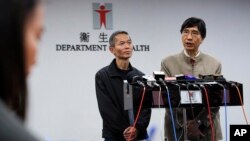 اعلام اولین مورد مرگ ناشی از نوعی بیماری ذات‌الریه جدید در یک کنفرانس خبری در وزارت بهداشت هنگ کنگ - ۱۱ ژانویه ۲۰۲۰