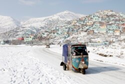 Seluruh Kota Kabul yang tertutup salju, 21 Januari 2020. (Foto: UNAMA)