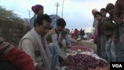 印度物價上漲 市民購買食物精打細算