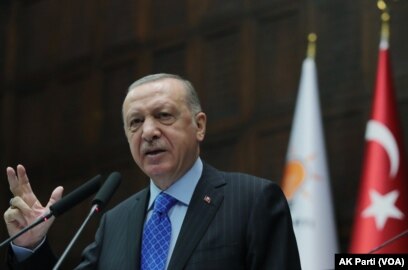 Presiden Turki Erdogan. (Foto: VOA/AK Parti)