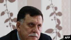 Le Premier ministre de la Libye Fayez al-Sarraj à Tripoli, le 3 avril 2016.