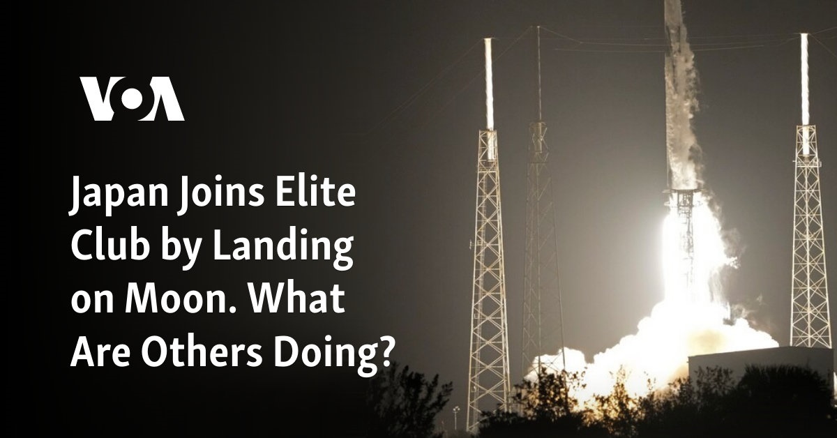 Japan Joins Elite Club by Landing on Moon. What Are Others Doing?