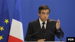 PM Perancis, Francois Fillon mengumumkan langkah-langkah penghematan Rabu (24/8).