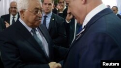 Palestinski predsednik Mahmud Abas i izraelski premijer Benjamin Netanjahu