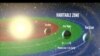 Illustration of planets that are habitable based on their proximity to the sun. (Photo credit: Petigura/UC Berkeley, Howard/UH-Manoa, Marcy/UC Berkeley)