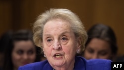 Madeleine Albright, antiga secretária de Estado americana