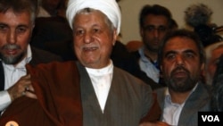 伊朗前總統拉夫桑賈尼(資料圖片)