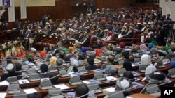 مهلت قانونی کار پارلمان کنونی افغانستان در اول سرطان سال روان به پایان می رسد