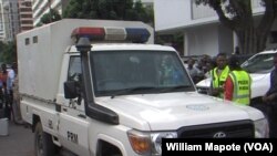 Carro da polícia assaltado em Maputo 