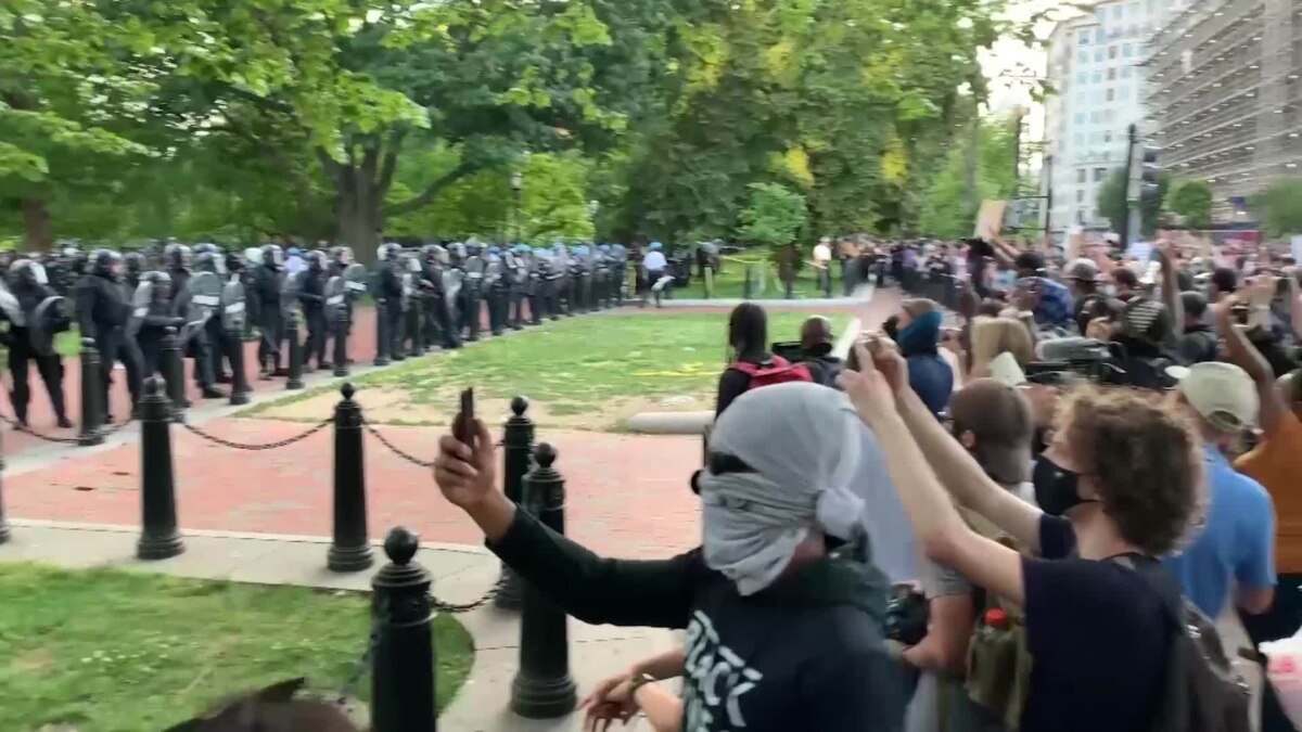 Protests Near White House