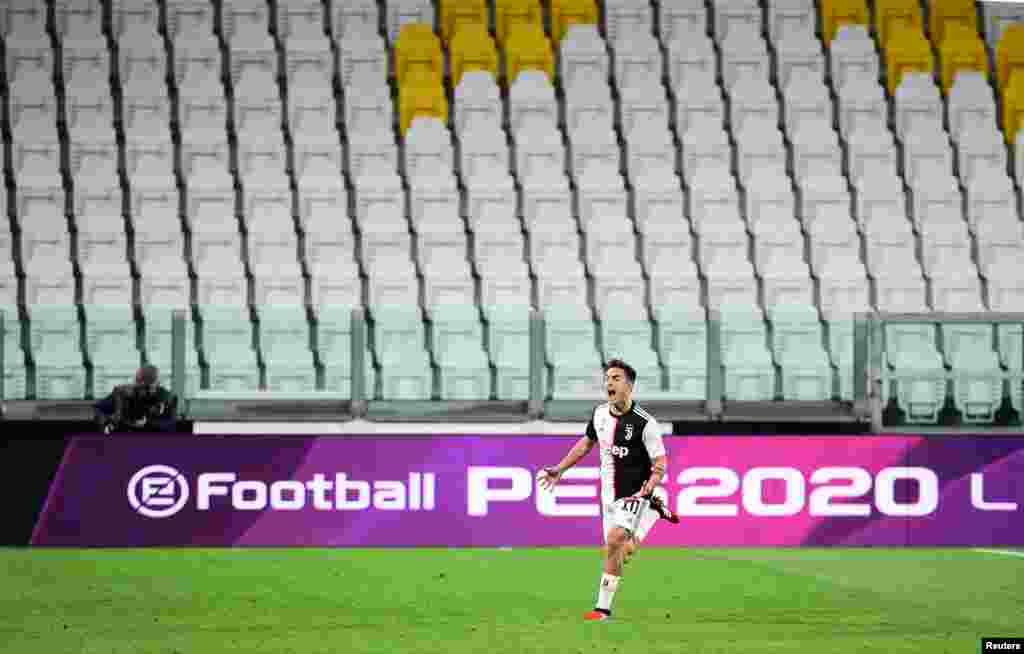 İtaliya - Tulinin boş Allianz stadionunda oyun 