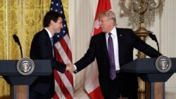 Trump နဲ့ Trudeau နှစ်နိုင်ငံအရေး ဆွေးနွေး