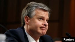 Giám đốc FBI Christopher Wray. 