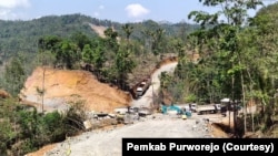 Lokasi pembangunan Bendungan Bener. (Foto: Courtesy/Pemkab Purworejo)