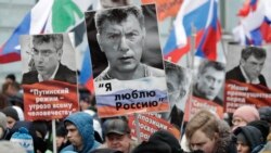 Russia Nemtsov demonstration Moscow Russia February 24, 2019