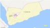 Map of Marib province, Yemen.