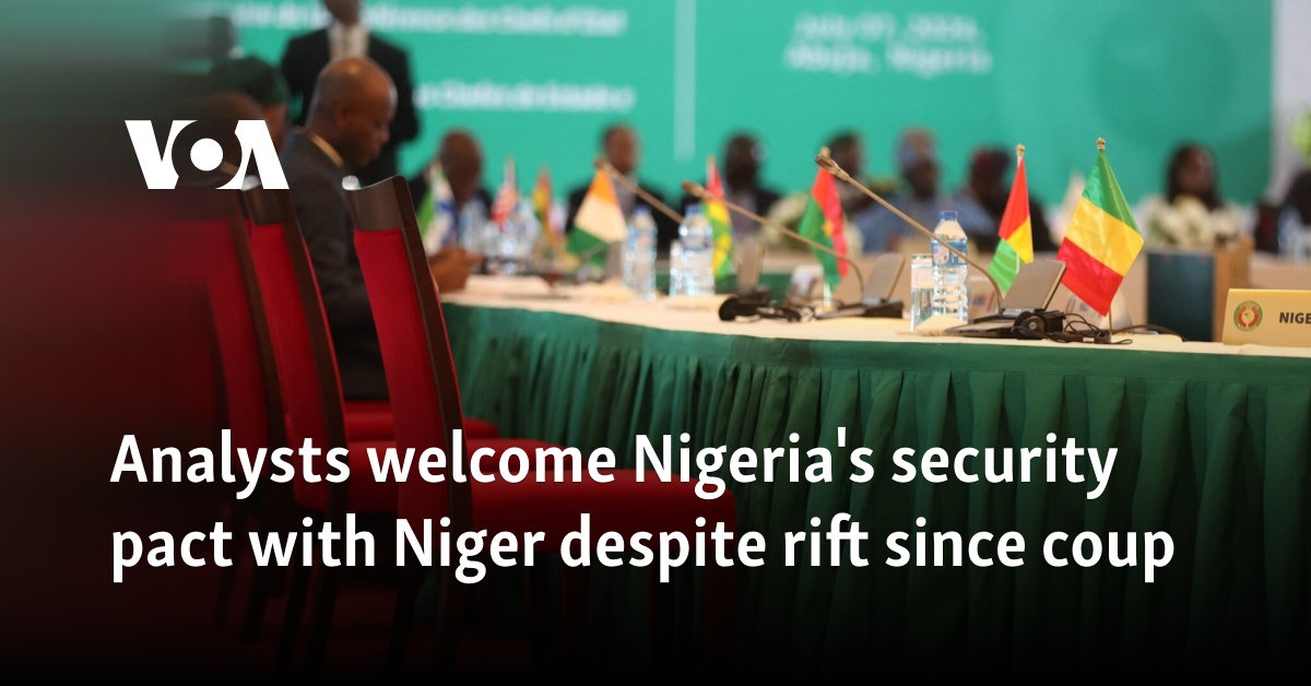 Nigeria and Niger Strengthen Military Cooperation