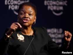 FILE - U.N. Undersecretary-General for Humanitarian Affairs Valerie Amos.