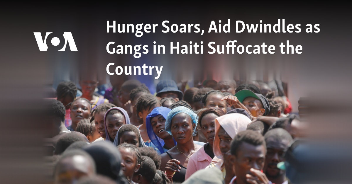 Hunger Soars, Aid Dwindles As Gangs In Haiti Suffocate The Country