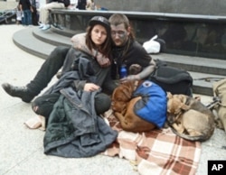 Occupy Wall Street protesters Jason and Oksana are grateful for community and the chance to dream.