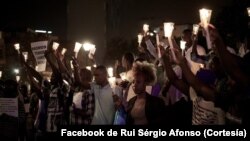 Manifestation de soutien de militants en Angola, novembre (Facebook - Rui Sérgio Afonso)