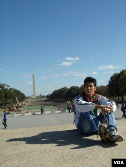 Visiting Washington, D.C. on a student-led trip from Middlebury College