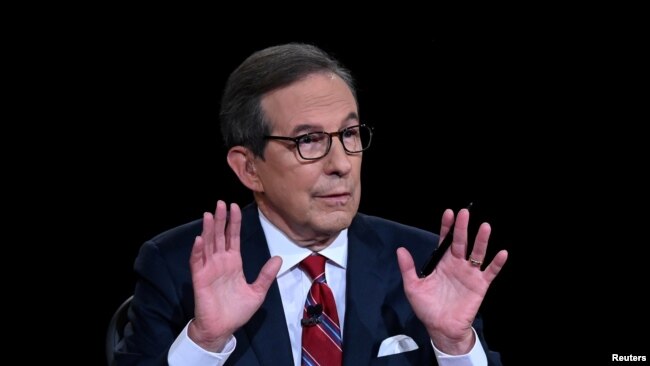 Moderatori Chris Wallace drejtoi debatin e parë presidencial të martën.