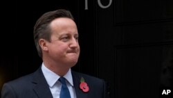 Thủ tướng Anh David Cameron.