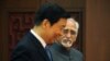 حمید انصاری، معاون رئیس جمهوری هند (راست) و لی يوانچآاو، معاون رئیس جمهوری چین، ۹ تير ۱۳۹۳ 