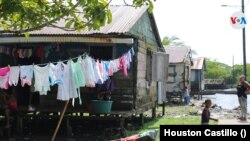 Una comunidad indígena en el Caribe de Nicaragua. [Foto: Houston Castillo, VOA]