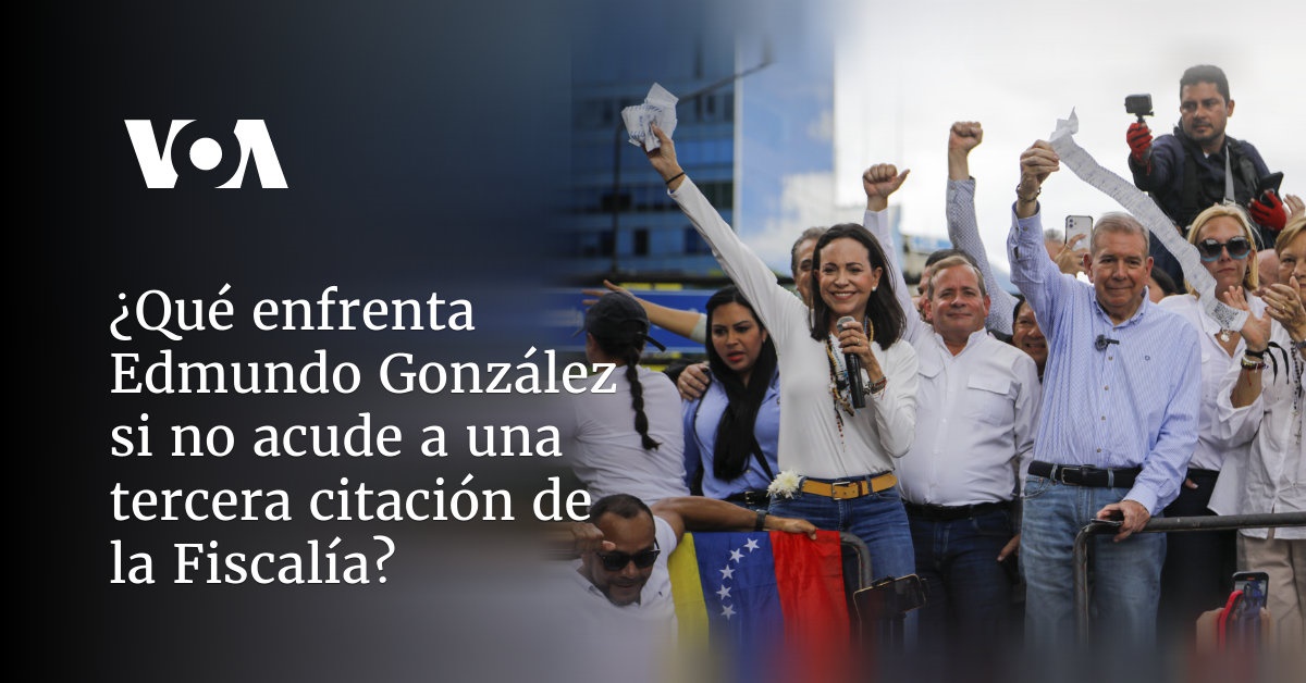 Former candidate Edmundo Gonzalez will not attend the third summons from the Venezuelan Attorney General’s Office, what awaits him?