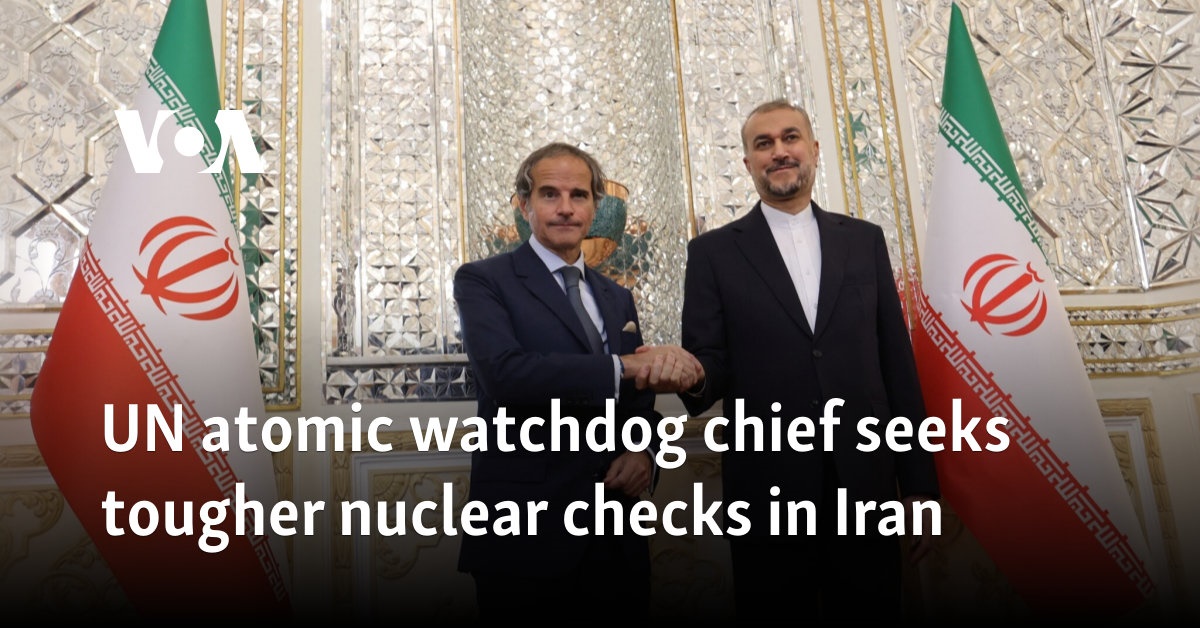 UN atomic watchdog chief seeks tougher nuclear checks in Iran