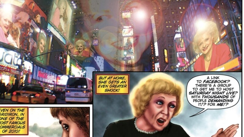 New Comic Book Celebrates Life of Betty White