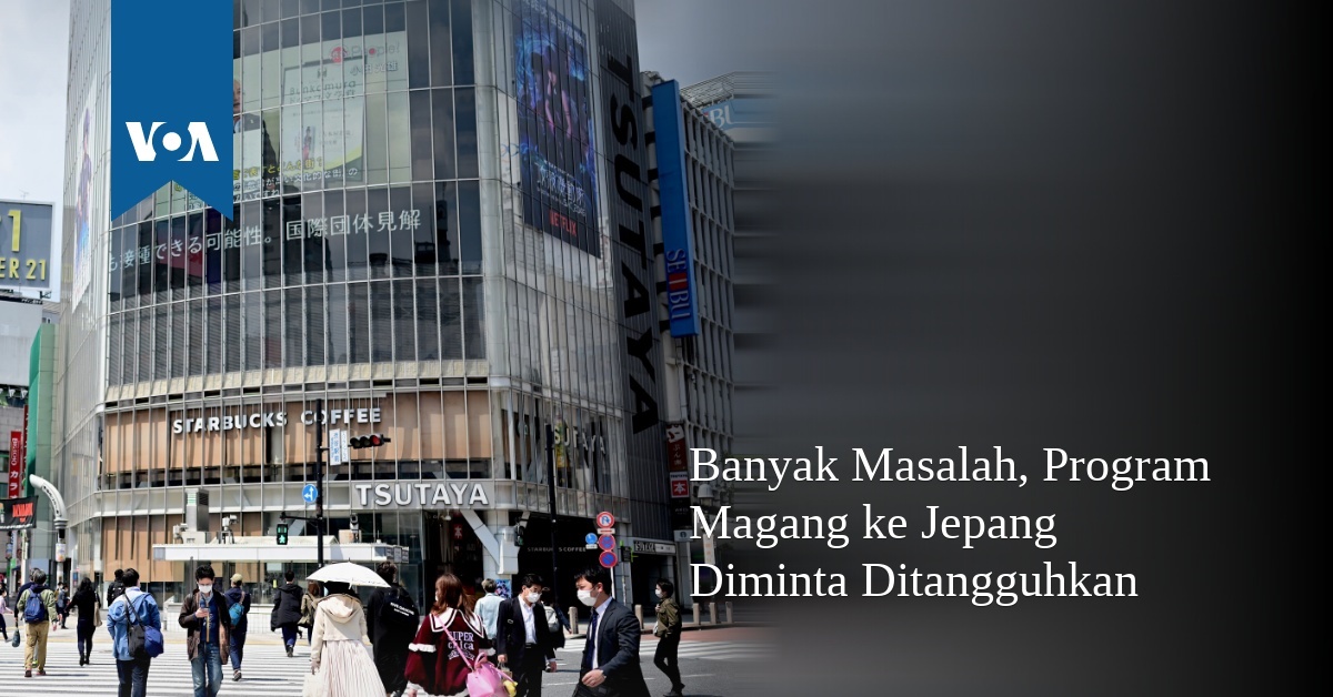 Banyak Masalah Program Magang Ke Jepang Diminta Ditangguhkan